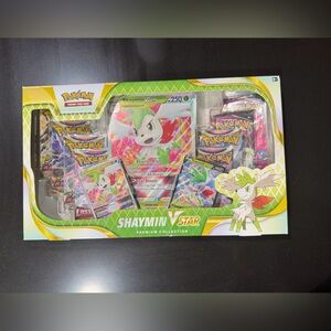 Pokemon Shaymin VSTAR Collection Box - Green and Red